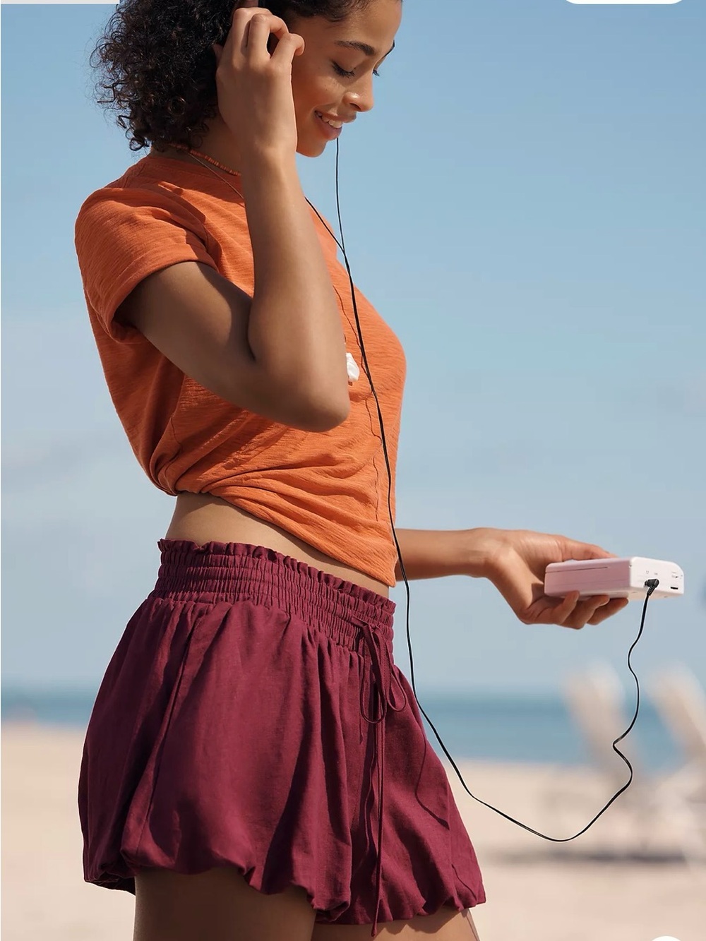 Celandine Bubble Bloomer Shorts from Anthropologie. NWOT
